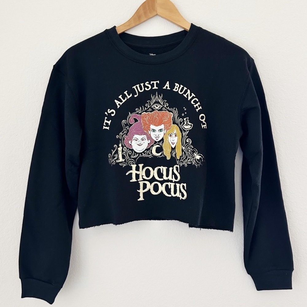 It’s All Just A Bunch Of Hocus Pocus Cropped Sweatshirt